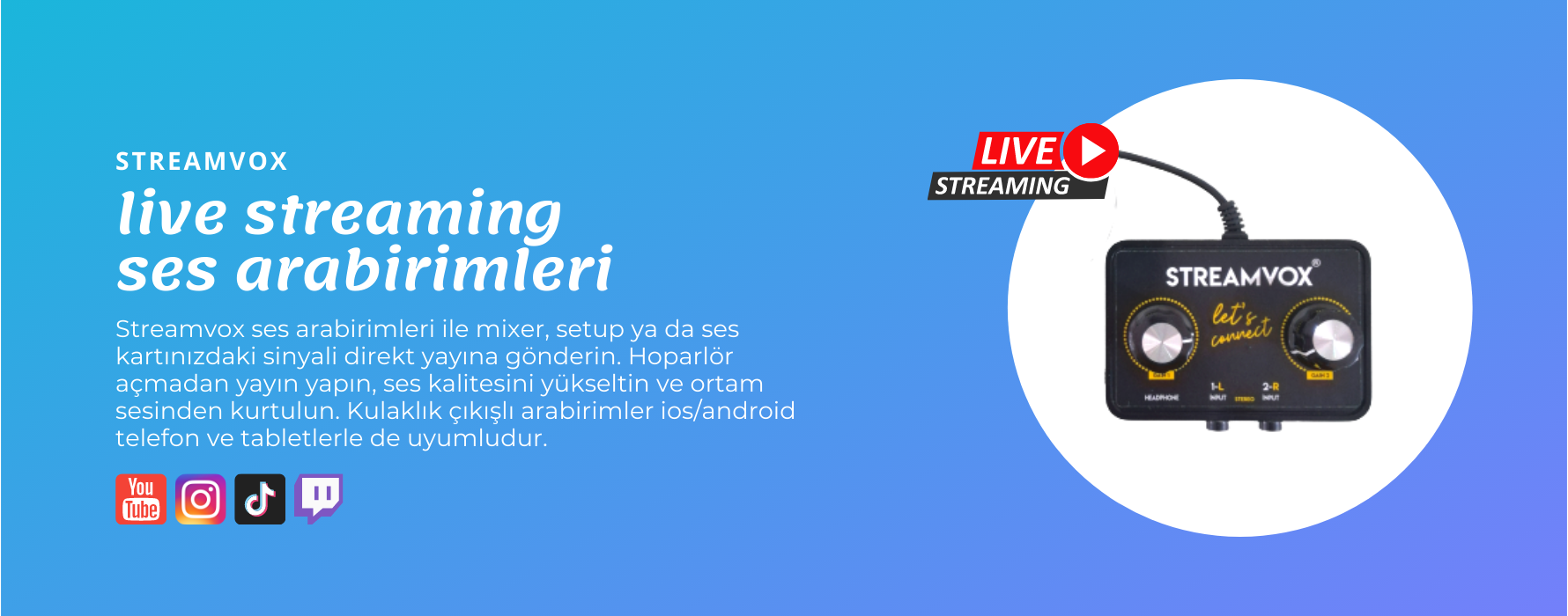 STREAM VOX