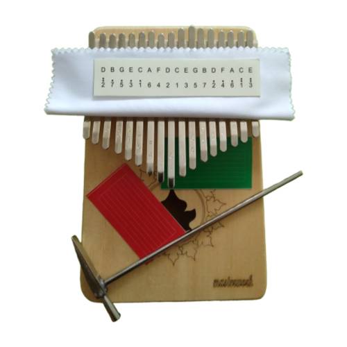 Kalimba Maun 17 tuş + Çekiç + Çanta - 2