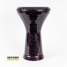 Mısır Darbuka Erzincan İşlemeli Mor