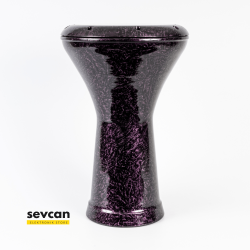 Mısır Darbuka Erzincan İşlemeli Mor - 0