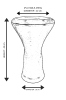 Mısır Darbuka Mavi İşlemeli - Thumbnail (4)